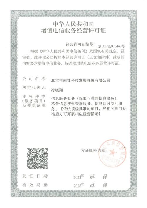什么是第二类增值电信业务经营许可证？